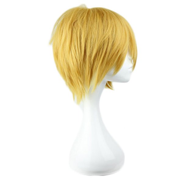 画像3: 送料無料 アニメ コスプレ ウィッグ ネット付き 黒子のバスケ 黄瀬涼太 きせりょうた wig キャラクター 二次元髪型 かつら コス レイヤーさん cosplay cos 完コス コミケ 衣装 仮装 変装 学園祭 文化祭 (3)