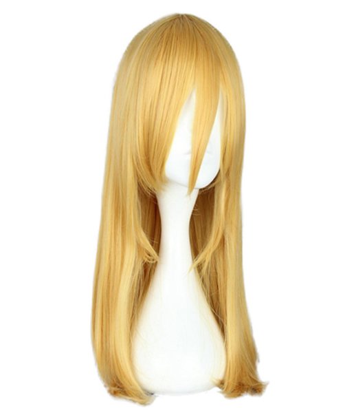 画像3: 送料無料 アニメ コスプレ ウィッグ ネット付き 進撃の巨人 クリスタ・レンズ wig キャラクター 二次元髪型　かつら　コス レイヤーさん　cosplay　cos　完コス　コミケ 衣装　仮装　変装　学園祭　文化祭 (3)