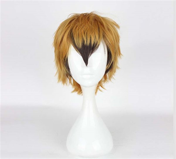 画像2: 送料無料 コスプレ 耐熱 ウィッグ ネット付き wig SERVAMP-サーヴァンプ- 強欲 ごうよく キャラクター 二次元髪型 かつら コス レイヤーさん cosplay cos 完コス コミケ 衣装 仮装 変装 学園祭 文化祭 (2)