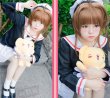 画像7: アニメ コスプレ 衣装 カードキャプターさくら CCさくら 木之本桜 きのもとさくら 友枝小学校 女子 制服 冬服 長袖 女性 大人用 コスチューム　コス レイヤーさん　cosplay　cos　完コス　コミケ 衣装 仮装 学園祭 文化祭 (7)