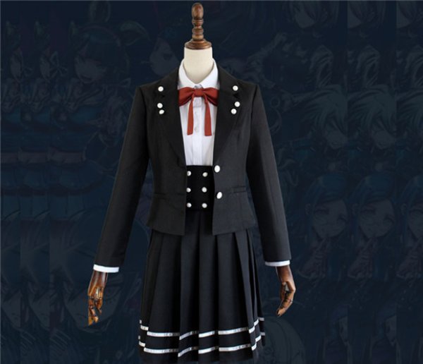 画像6: アニメ コスプレ衣装 ニューダンガンロンパV3  白銀つむぎ しろがねつむぎ 超高校級のコスプレイヤー コスチューム コス レイヤーさん cosplay cos 完コス コミケ 衣装 仮装 学園祭 文化祭 (6)