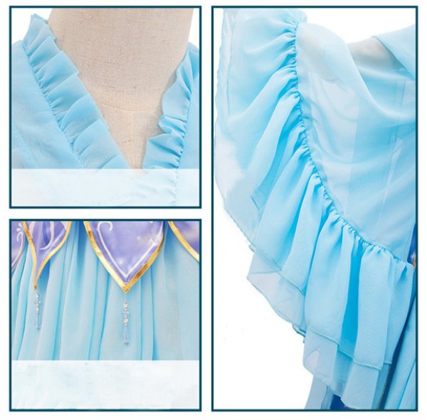 画像4: ゲーム アプリ ミラクルニキ コスプレ コスチューム コス レイヤーさん チャイナ服 衣装 仮装 余興 宴会 学園祭 文化祭 パーティー 大人用 レディース 女性 着せ替えゲーム (4)