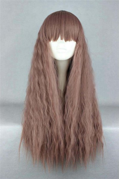 画像4: 送料無料 ロリータ コスプレ 耐熱 ウィッグ ネット付き wig キャラクター 二次元髪型 かつら コス レイヤーさん cosplay cos 完コス コミケ 衣装 仮装 変装 学園祭 文化祭 (4)