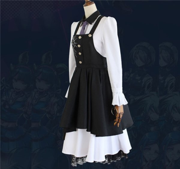 画像6: アニメ コスプレ衣装 ニューダンガンロンパV3  東条斬美 とうじょうきるみ 超高校級のメイド コスチューム コス レイヤーさん cosplay cos 完コス コミケ 衣装 仮装 学園祭 文化祭 (6)