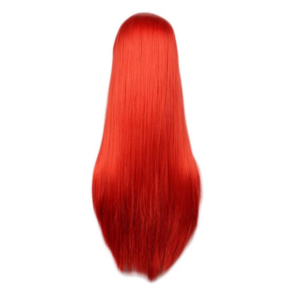 画像5: 送料無料 アニメ コスプレ ウィッグ ネット付き FAIRY TAIL フェアリーテイル エルザ・スカーレット 赤髪 レッド ストレート ロング wig キャラクター 二次元髪型 かつら コス レイヤーさん cosplay cos 完コス コミケ 衣装 仮装 変装 学園祭 文化祭 (5)