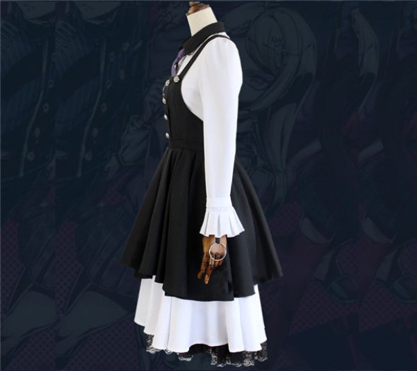 画像7: アニメ コスプレ衣装 ニューダンガンロンパV3  東条斬美 とうじょうきるみ 超高校級のメイド コスチューム コス レイヤーさん cosplay cos 完コス コミケ 衣装 仮装 学園祭 文化祭 (7)