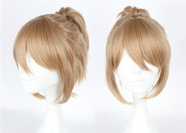 画像4: 送料無料 アニメ コスプレ ウィッグ ネット付き プリンス・オブ・ストライド 八神陸 やがみりく wig キャラクター 二次元髪型 かつら コス レイヤーさん cosplay cos 完コス コミケ 衣装 仮装 変装 学園祭 文化祭 (4)