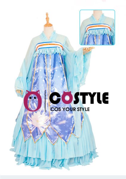 画像6: ゲーム アプリ ミラクルニキ コスプレ コスチューム コス レイヤーさん チャイナ服 衣装 仮装 余興 宴会 学園祭 文化祭 パーティー 大人用 レディース 女性 着せ替えゲーム (6)