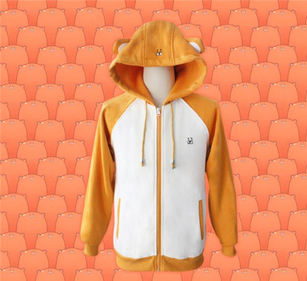 画像8: アニメ コスプレ 干物妹!うまるちゃん 土間埋 どまうまる ハムスター 3点セット 耳付き パーカー 帽子 マフラー コスプレ衣装 コスチューム コス レイヤーさん cosplay cos 完コス コミケ 衣装 仮装 学園祭 文化祭 パーティー ハロウィン 大人用 (8)