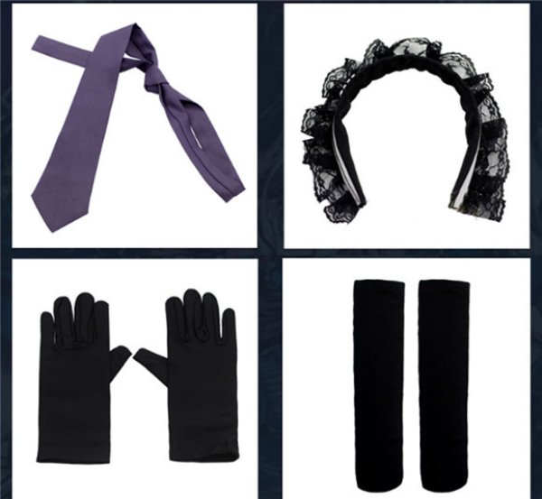 画像8: アニメ コスプレ衣装 ニューダンガンロンパV3  東条斬美 とうじょうきるみ 超高校級のメイド コスチューム コス レイヤーさん cosplay cos 完コス コミケ 衣装 仮装 学園祭 文化祭 (8)