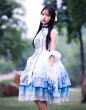 画像5: オフショルダー ロリータ　ワンピース　ロリータファッション　lolita　清楚系　お嬢様　姫　デート服　女性　女子　レディース　大人用 (5)