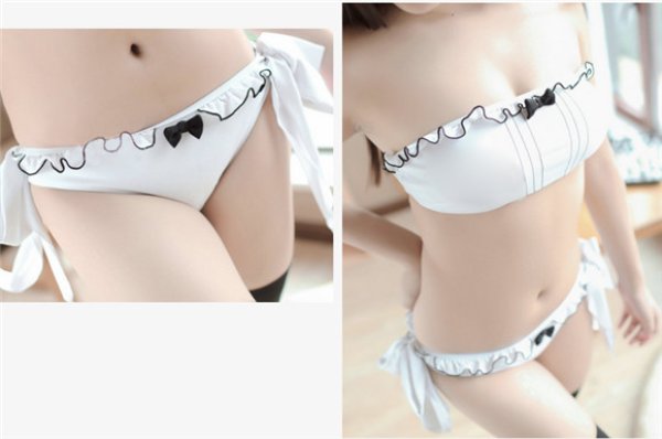 画像6: アニメ コスプレ ヨスガノソラ 春日野穹 かすがのそら 水着 ビキニ sexy セクシー コスプレ衣装 ドレス コスチューム コス レイヤーさん cosplay cos 完コス コミケ 衣装 仮装  学園祭 文化祭 大人用 (6)